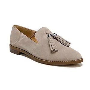 New Franco Sarto Hadden Cocco Suede Leather Tassel Loafer Size 11